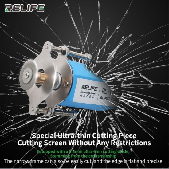 RELIFE RL 056B 2 IN 1 CUTTER AND GLUE REMOVER WITH HIGH PRECISION MOTOR