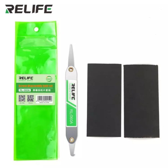 RELIFE RL-060A EDGE DISPLAY TEARDOWN KNIFE WITH SANDPAPER