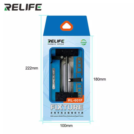 RELIFE RL-601F MULTI-FUNCTION PCB HOLDER WITH DUAL CLAMPS 