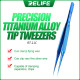 RELIFE RT-11C TITANIUM TWEEZERS ESPECIALLY FOR MICRO JUMPER