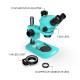 RF4 RF-7050TV TRINOCULAR STEREO MICROSCOPE WITH 7X TO 50X CONTINUOUS ZOOM