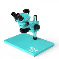 RF4 RF7050-TVP TRINOCULAR STEREO MICROSCOPE WITH 7X TO 50X CONTINUOUS ZOOM
