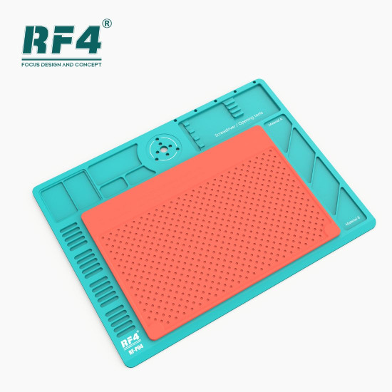 RF4 RF-P04 ALUMINUM ALLOY MULTIFUNCTIONAL MICROSCOPE BASE WITH HEAT-FREE SILICON PAD