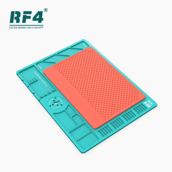 RF4 RF-P04 ALUMINUM ALLOY MULTIFUNCTIONAL MICROSCOPE BASE WITH HEAT-FREE SILICON PAD