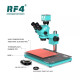 RF4 RF7050TVP-4K ULTRA HD CAMERA FOR TRINOCULAR STEREO MICROSCOPE WITH 7X~50X ZOOM - 3D CONTINUOUS ZOOM