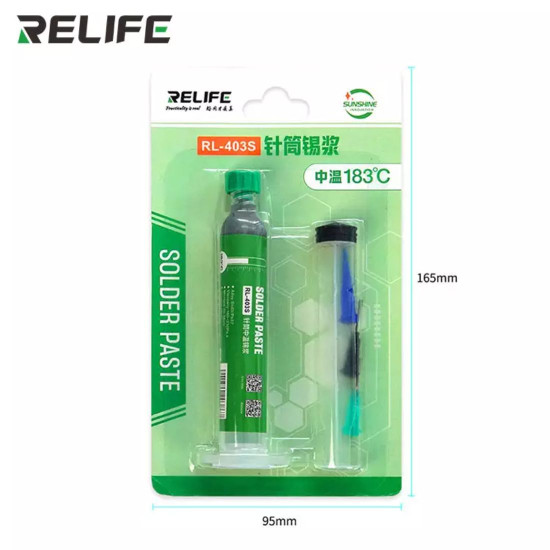 RELIFE RL 403S PPD SOLDER PASTE SET - 183℃