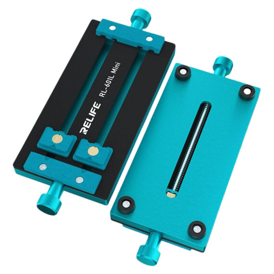 RELIFE RL-601L MINI 360° ROTATING BUCKLE TYPE UNIVERSAL MOTHERBOARD HOLDER FOR MOBILE PHONE REPAIR