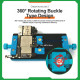 RELIFE RL-601L MINI 360° ROTATING BUCKLE TYPE UNIVERSAL MOTHERBOARD HOLDER FOR MOBILE PHONE REPAIR