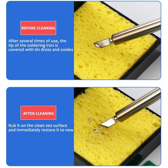 SOLDER IRON TIP CLEANING SPONGE PAD 