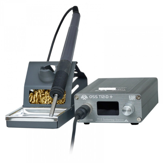 OSS TEAM T12D+ SOLDERING STATION WITH SPECIAL NEW IRON BIT - 72W