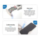 SUNSHINE SS-082 PLASTIC PRY OPENING SCRAPER FOR CURVED MOBILE PHONE LCD TEARDOWN REPAIR