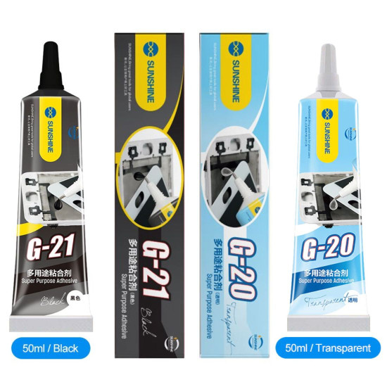 SUNSHINE G20/G21 MULTIFUNCTION SPECIAL GLUE WITH QUICK DRY FOR MOBILE PHONE REPAIR - 35 PCS