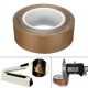 PTFE HIGH TEMPERATURE FABRIC ADHESIVE TAPE - 25MM