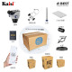 KAISI TX-350E 7X-50X STEREO 3D MICROSCOPE WITH EXHAUST FAN & BIG BASE FOR MOBILE PHONE PCB REPAIR