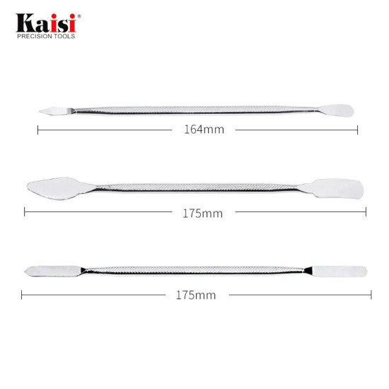 KAISI K-X1473 MULTIFUNCTION THREE PRY CROWBARS SET - LCD OPENER 