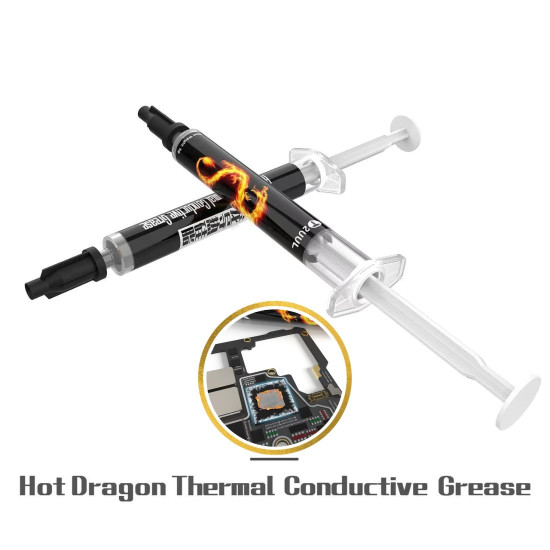 2UUL SC04 HOT DRAGON THERMAL CONDUCTIVE GREASE FOR CPU REPAIR - 2 TUBES