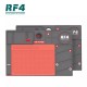 RF4 RF P02 THERMOPLASTIC RUBBER-TPR WITH HEAT RESISTANT SILICONE MAT