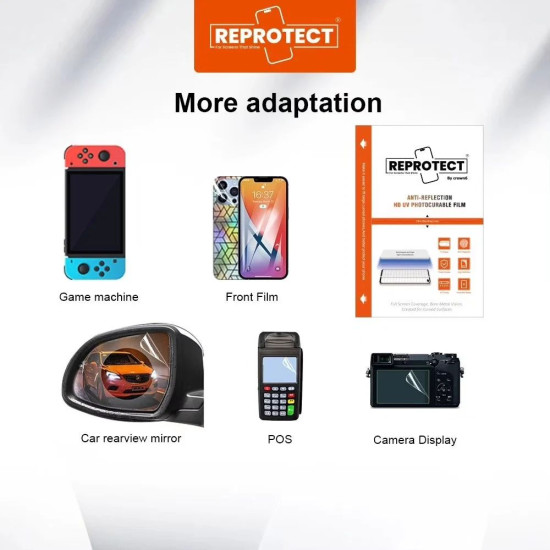 Reprotect Electroplating UV Matte Hydrogel Film For Screen Guard Cutting Machines Reprotect Electroplating UV Matte Hydrogel Film For Screen Guard Cutting Machines
