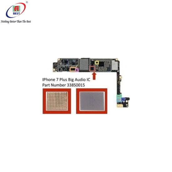 338S0015 IC FOR IPHONE 7/7 PLUS SMALL AUDIO IC 