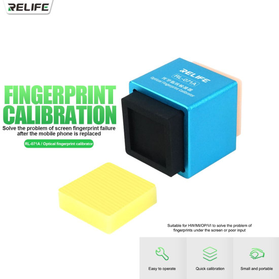 RELIFE RL-071A OPTICAL FINGERPRINT CALIBRATOR FOR ANDROID PHONE FINGERPRINT CORRECTION