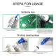 RELIFE RL-084 METAL DESOLDERING PUMP VACUUM SUCTION TIN GUN FOR MOBILE PHONE BGA REPAIR