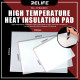 RELIFE RL-170B HIGH TEMPERATURE INSULATION SILICONE PAD - (350*230 MM)