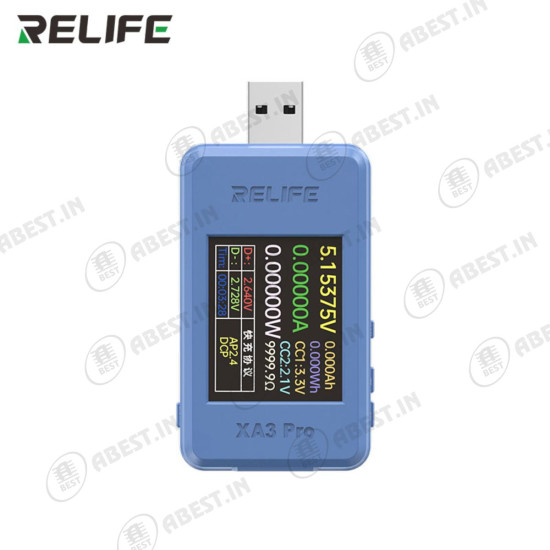 Relife XA3 Pro Type-C & USB Multi-Function Smart Detector for Mobile Repair