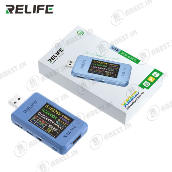 Relife XA3 Pro Type-C & USB Multi-Function Smart Detector for Mobile Repair