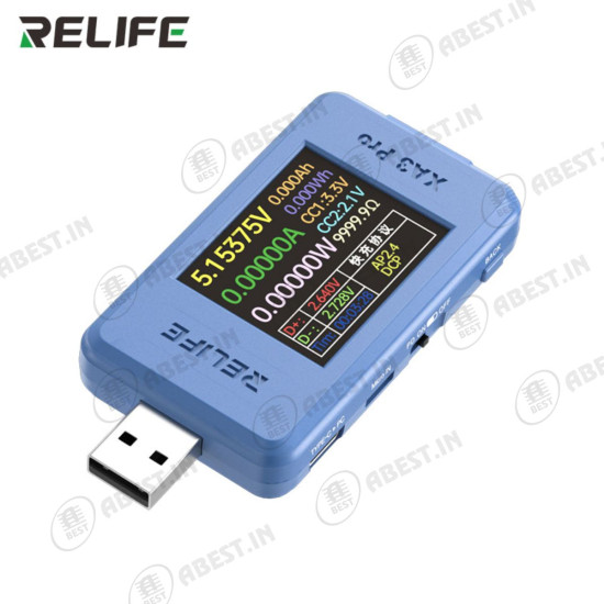 Relife XA3 Pro Type-C & USB Multi-Function Smart Detector for Mobile Repair Relife XA3 Pro Type-C & USB Multi-Function Smart Detector for Mobile Repair