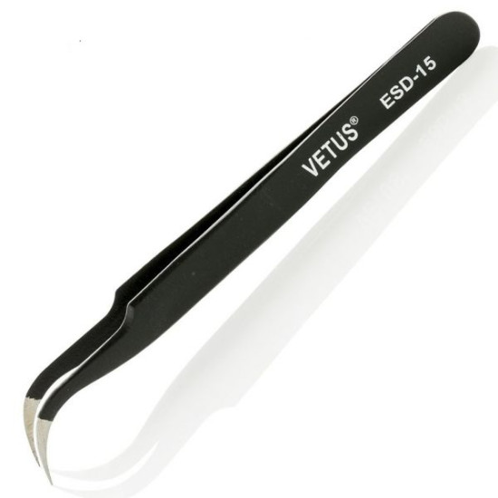 KOOCU ESD-15 ANTI-STATIC CURVED TWEEZER