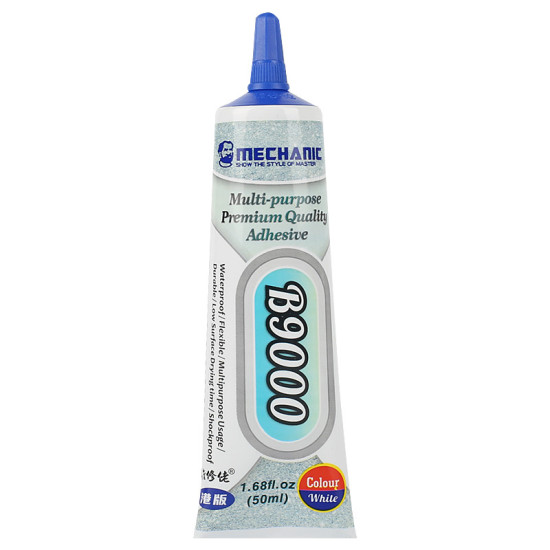 MECHANIC B9000 MULTI PURPOSE PREMIUM MILKY WHITE ADHESIVE - 50ML