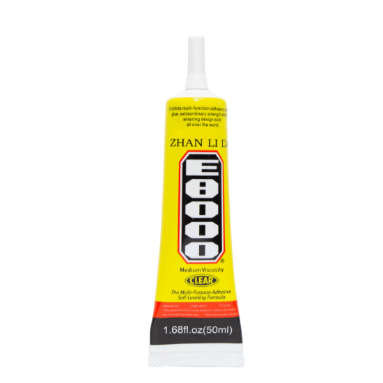 ZHALINDA MULTI-PURPOSE ADHESIVE E8000 TRANSPARENT 50ML