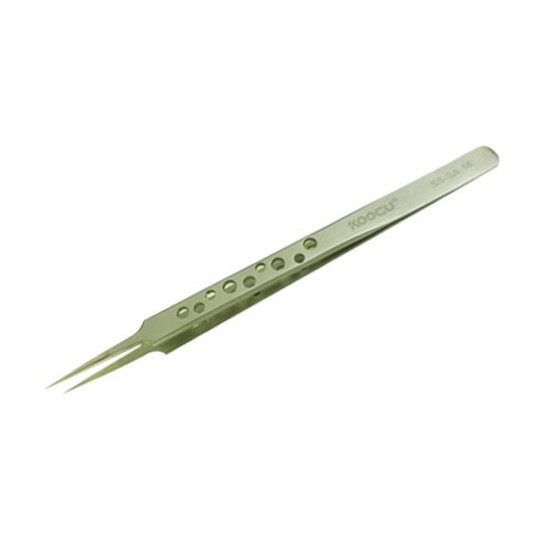 KOOCU 7-SR 9 HOLE STRAIGHT PERFORATED TWEEZER - PREMIUM QUALITY