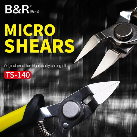 B&R TS-140 130MM 5 INCH HIGH PRECISION WIRE CABLE CUTTER