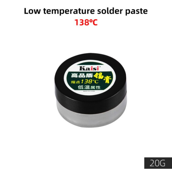 KAISI 138 DEGREE SOLDERING PASTE - 20G