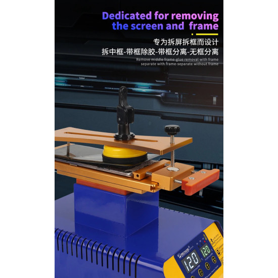 MECHANIC 361 PRO 360* ROTATABLE LCD SEPARATOR MACHINE + FRAME REMOVER