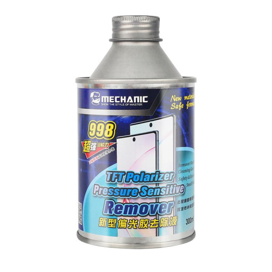 MECHANIC 998 TFT POLARIZER PRESSURE SENSITIVE REMOVER 300ML