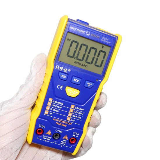 MECHANIC SIV110 PORTABLE DIGITAL MULTIMETER