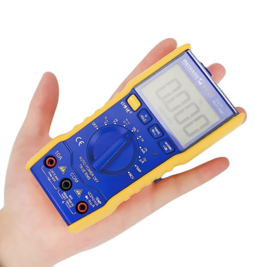 MECHANIC SIV120 PORTABLE DIGITAL MULTIMETER WITH BUILT IN LAMP