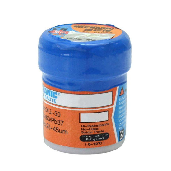 MECHANIC SPECIAL LIQUID SOLDER PASTE XG50 - 183℃ MELTING POINT