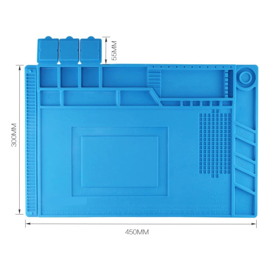 501 THERMAL INSULATION ANTISTATIC SILICON REPAIR MAT