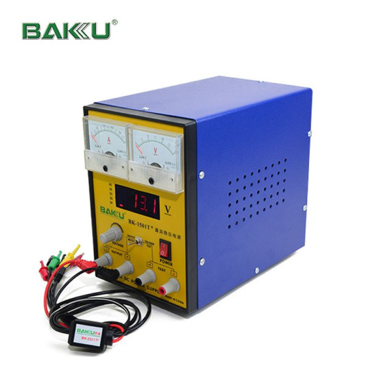 BAKU 1501T+ ANALOG ADJUSTABLE DC POWER SUPPLY (15V~1AMP)