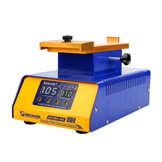 MECHANIC 361 PREHEATING SEPARATOR ROTATABLE LCD SEPARATE MACHINE