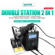 QUICK 8586D+ 2 IN 1 REWORK STATION WITH TEMPERATURE CALIBRATION SYSTEM