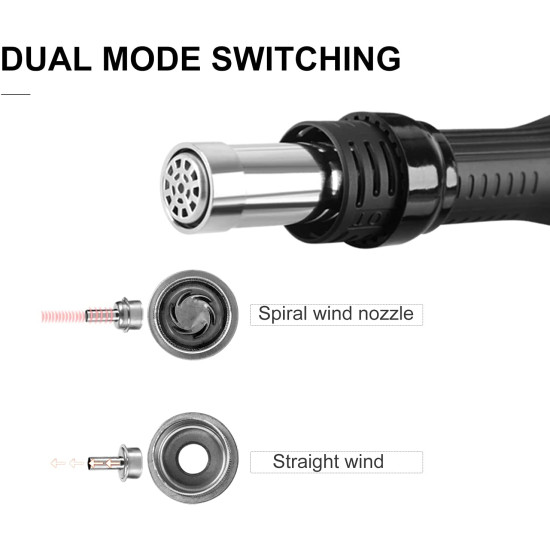 SUGON 2020D SMD BLOWER HANDLE WITH FAN