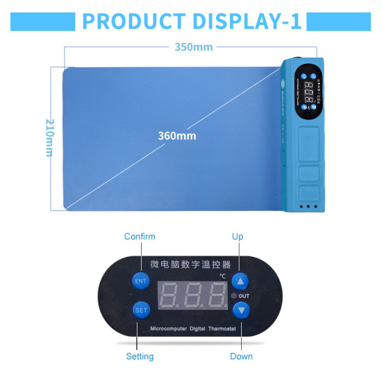 SUNSHINE SS-918E HEATING PAD FOR LCD SEPARATE