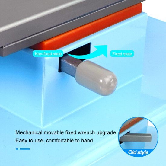 SUNSHINE S-918F EDGE AND FLAT TOUCH SEPARATOR WITH 360 FREE ROTATION HEATING PLATFORM