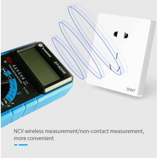 SUNSHINE DT-9205E DIGITAL MULTIMETER WITH FUSE PROTECTION