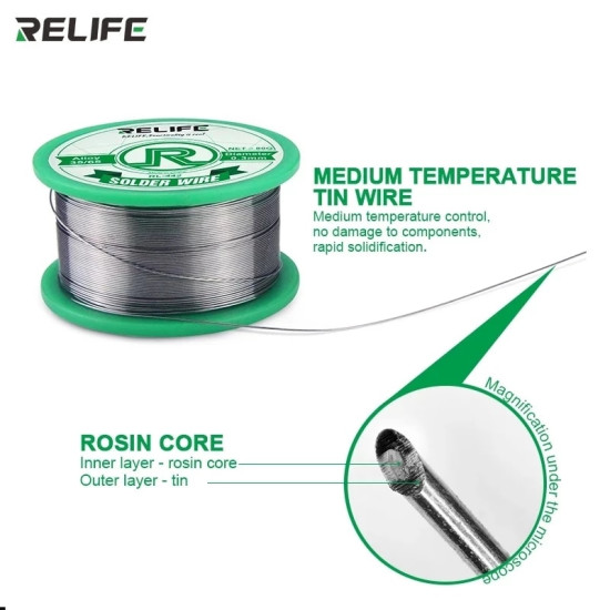 RELIFE RL 441 ACTIVE SOLDER WIRE - 0.04MM