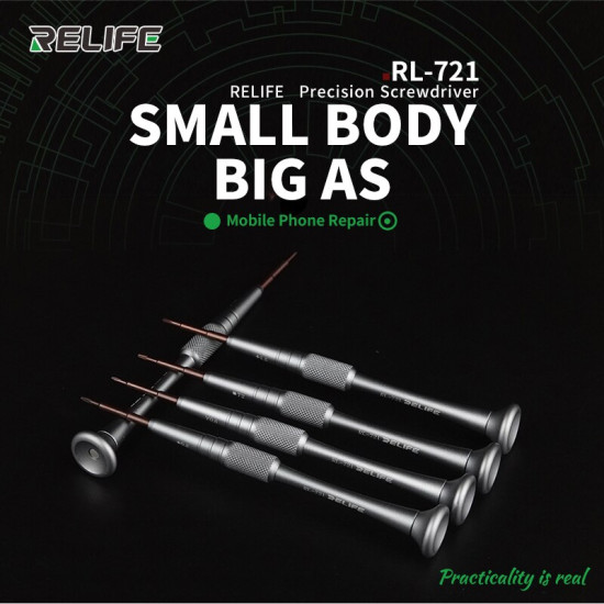 RELIFE RL-721 PRECISION SCREWDRIVER CLASSIC SMALL WAIST DESIGN HANDLE 